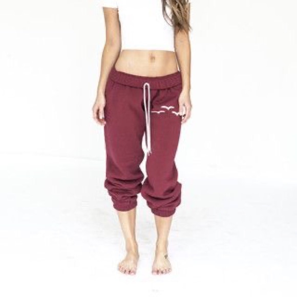 Lazypant Classic Sweatpants Burgundy Red - Picture 4 of 6